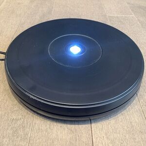 360° Motorized Electric Rotating Turntable Display Stand with LED Light.